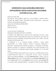 Középszintű magyar írásbeli