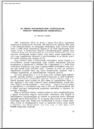 Dr. Bihari József - Az orosz igeaspektusok tanításának néhány módszertani problémája