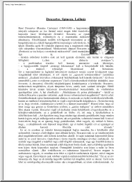 Descartes, Spinoza, Leibniz
