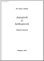 Dr. Gausz Tamás - Autogírók és