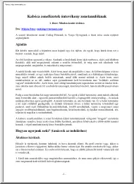 Mikola Péter - Kabóca zenefüzetek