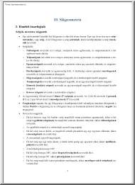 Síkgeometria, tétel