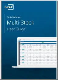 Biz4x Software, Multi Stock User Guide