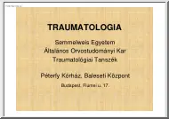 Traumatológia