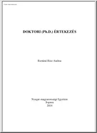 Rostáné Riez Andrea - A közösségi