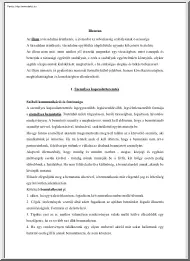 Illemtan tételek