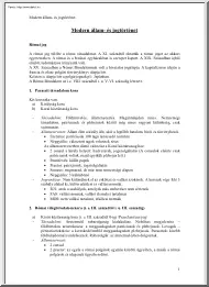 Modern állam- és jogtörténet