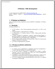 X-Window, KDE fejlesztés