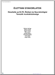 Bárdos-Détári-Hajnik - Élettani