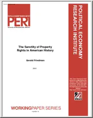 Gerald Friedman - The Sanctity of