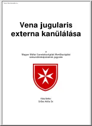 Dr. Erőss Attila - Vena jugularis externa kanülálása
