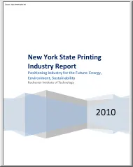New York State Printing Industry Report