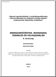 Gyuricza Csaba - Energianövények
