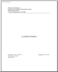 Novák Erika - A Japán csoda