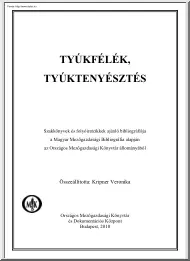 Kripner Veronika - Tyúkfélék