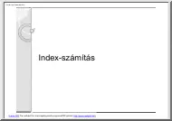 Index-számítás