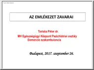 Dr. Tariska Péter - Az emlékezet