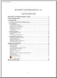Bevezetés az Informatikába 2. rész, 2003