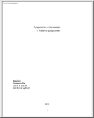Brassai-Dóczi-Bán - Gyógyszertan