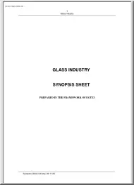 Glass industry