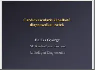 Balázs György - Cardiovascularis képalkotó diagnosztikai esetek