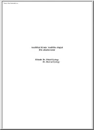 Pokol-Horvai - Analitikai Kémia