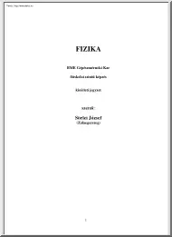 BME Sörlei József - Fizika