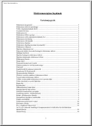 Elektromosságtan fogalmak