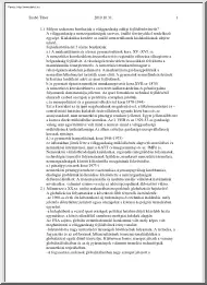 Szabó Tibor - Világgazdaság és EU