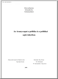 Kiss Ferenc - Az Aranycsapat a politika