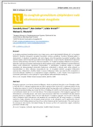 Az üveghab-granulátum útépítésben való alkalmazásának vizsgálata