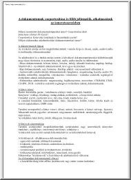A dokumentumok csoportosítása és főbb jellemzőik, alkalmazásuk az ismeretszerzésben