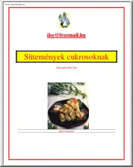 Sütemények cukrosoknak