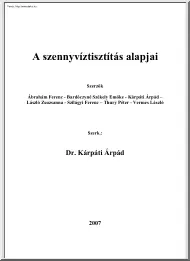 Ábrahám-Bardóczyné - A szennyvíztisztítás alapjai