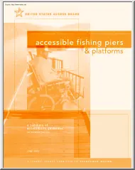 Accessible Fishing Piers and Platforms