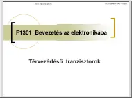Térvezérlésű tranzisztorok