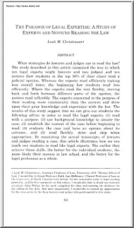 Leah M. Christensen - The Paradox of