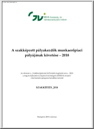 A szakképzett pályakezdők munkaerőpiaci pályájának követése, 2018