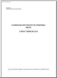 Gazdasági és üzleti statisztika