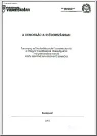 A demokrácia Svédországban