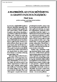 Hárdi István - A falfirkától az utcai művészetig
