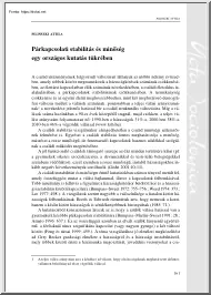 Pilinszki Attila - Párkapcsolati