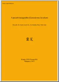 A Pecsétviaszgomba, ganoderma lucidum