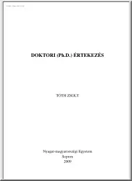 Tóth Zsolt - Tudáshálók a