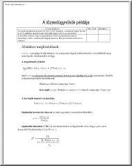 A tőzsdeügynökök példája