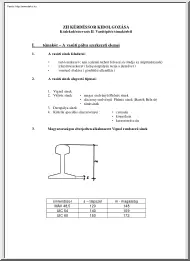 Közlekedéstervezés vasútépítés