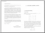A lineáris algebra alapjai
