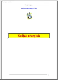 Klement András - Szójás receptek