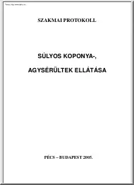 Szakmai protokoll, Súlyos koponya és