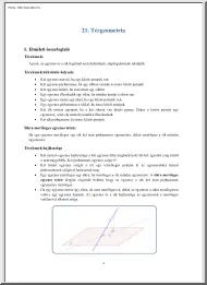 Térgeometria